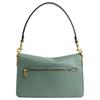 Coach Tygrysiasta Chain 26 Metalowe Logo Torba na Ramię z Łańcuszkiem Damska Torba na Ramię Szaro-Zielona CY919-B4SG