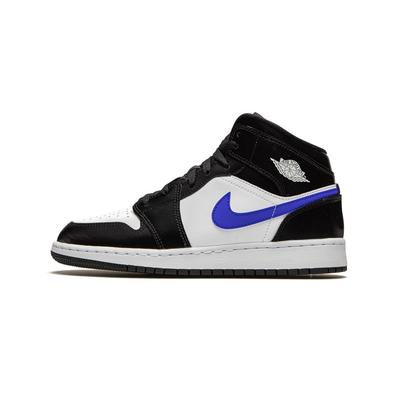 Air 1 Mid Black Racer Blue White
