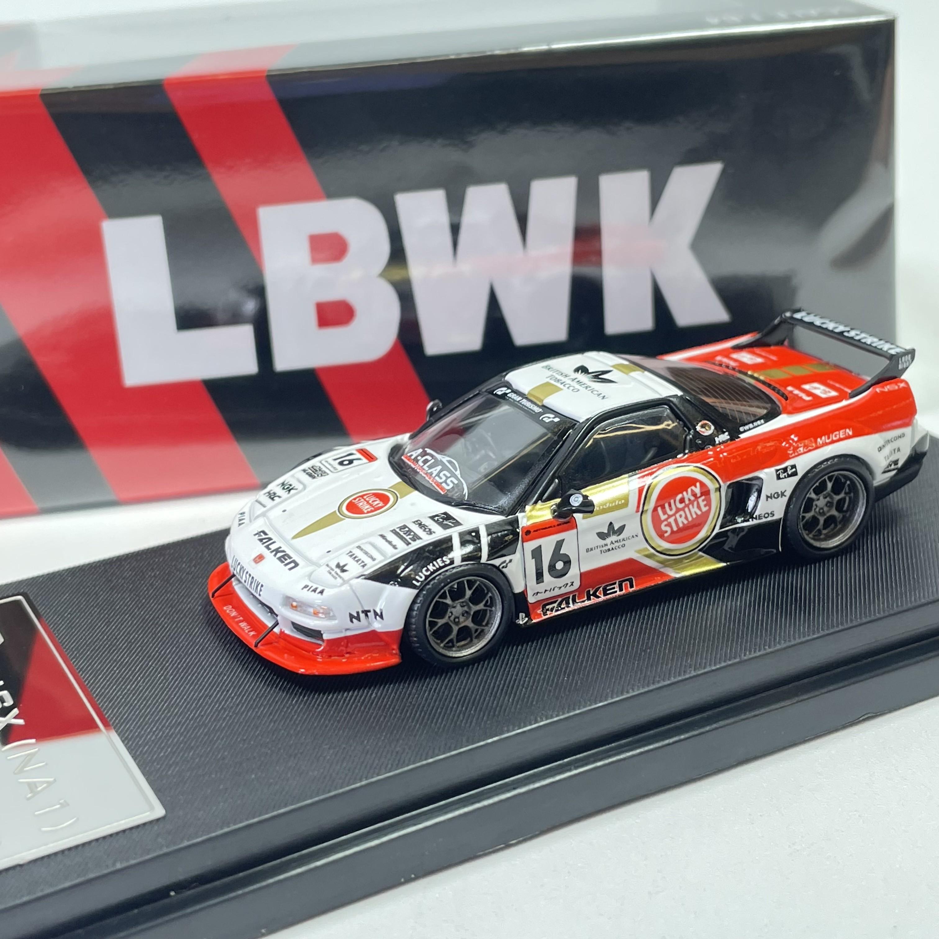 Star Model 1:64 NSX NA1 LBWK Alloy Car Diecasts & Toy Vehicles Car Model Miniature Scale Model Car Toys For Children красный