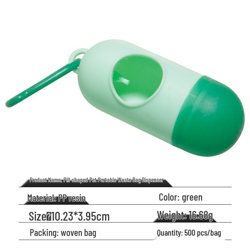 Dog Waste Box & Poop Scoop Set with Hanging Buckle and Leash Collar Storage