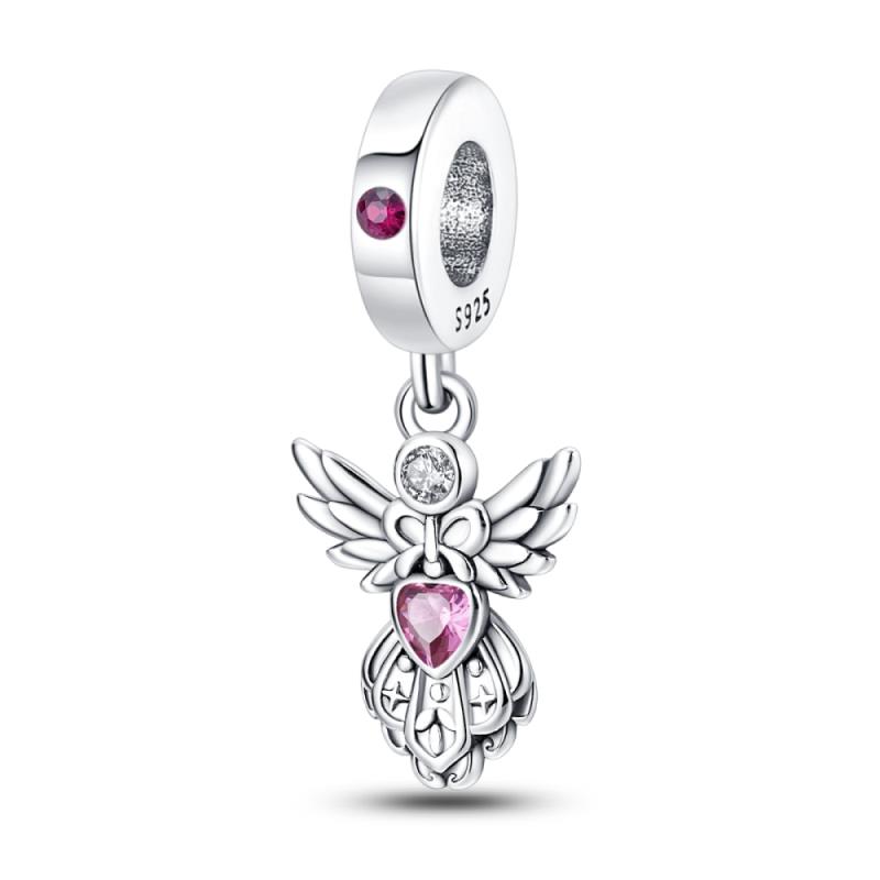 Neue Kupfer Romantische Klassische Serie—Guardian Lotus Charm Passend für Pandora Armband DIY Perle Damen Schmuck Geschenk Original