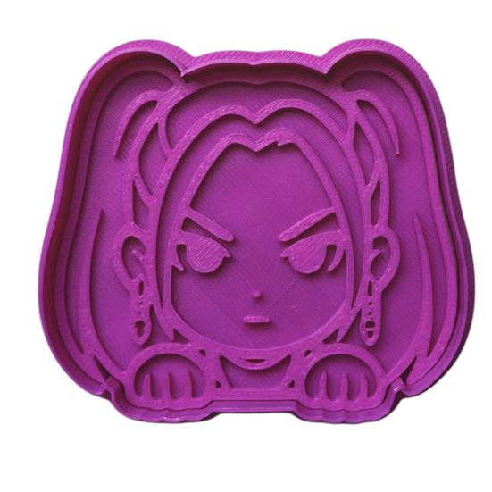 3D Printed Cookie Cutter & Stamp Set PLA Baking Mold for Themed Cookies Fondant Chocolate Easy-Release Party Dessert Molds