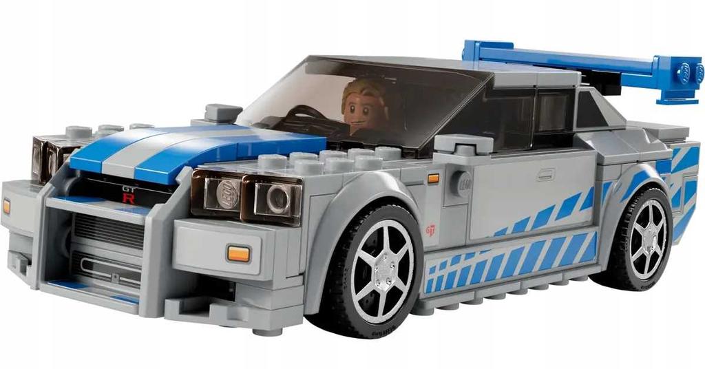 76917 - Lego Speed Champions - Nissan Skyline Gt-R (R34) From the Movie „The Fast and the Furious”