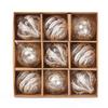 Palline di Natale con Design Elegante per Decorazioni Festive e Regali
