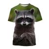 Animal 3D Print T-Shirts Men Women Casual Fashion Streetwear Oversized Short Sleeve T Shirt Kids Tees Tops Man Clothing
