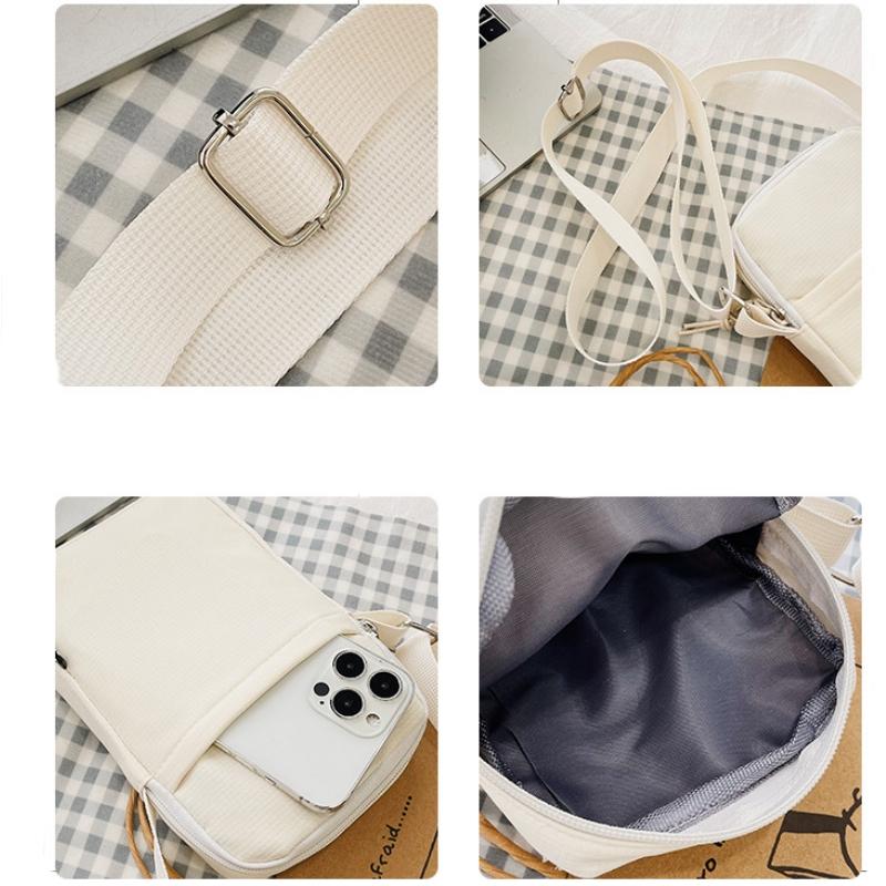 Nová módní taška na mobilní telefon Dámská taška Messenger All-match Mini Malá Crossbody taška Závěsná kabelka na krk Peněženka na mince Vertikální kabelka