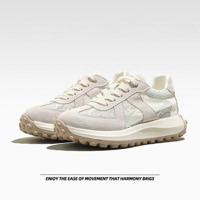 Forrest Gump Schuhe Damen Einzelschuhe Dicke Sohle Leichte Damenschuhe Sneaker Mesh Weiße Schuhe