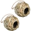Promotion! 4Pack Hanging Bird Nest House For Outside,Hand Woven,Made Of Natural Grass For Gardens,Balconies,Tree Trunks