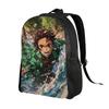 Kamado Tanjiro Backpack Demon Slayered Streetwear Backpacks Unisex Camping Durable School Bags Colorful Rucksack