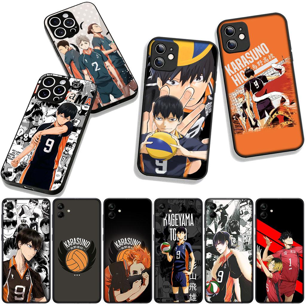 Hülle für Apple iPhone 16 15 14 Plus 13 12 Mini 17 Pro Max + ProMax 16E Air Handyhülle Karasuno Tobio Kageyama Haikyuus
