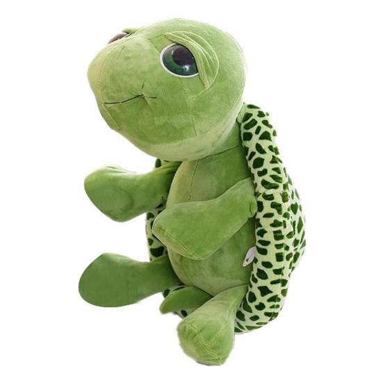 Mini Simulation Turtle Animal Model Soft Plush Toy Home Office Car Ornament