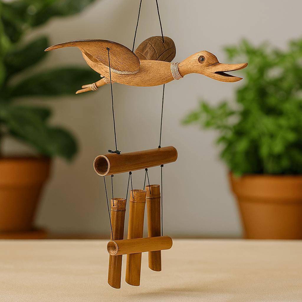 Shamtam Coconut Wind Chime Duck