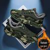 Breathable Camouflage Fleece-Lined Outdoor Shoes for Men & Women - Non-Slip Hiking & Construction Footwear for All Seasons