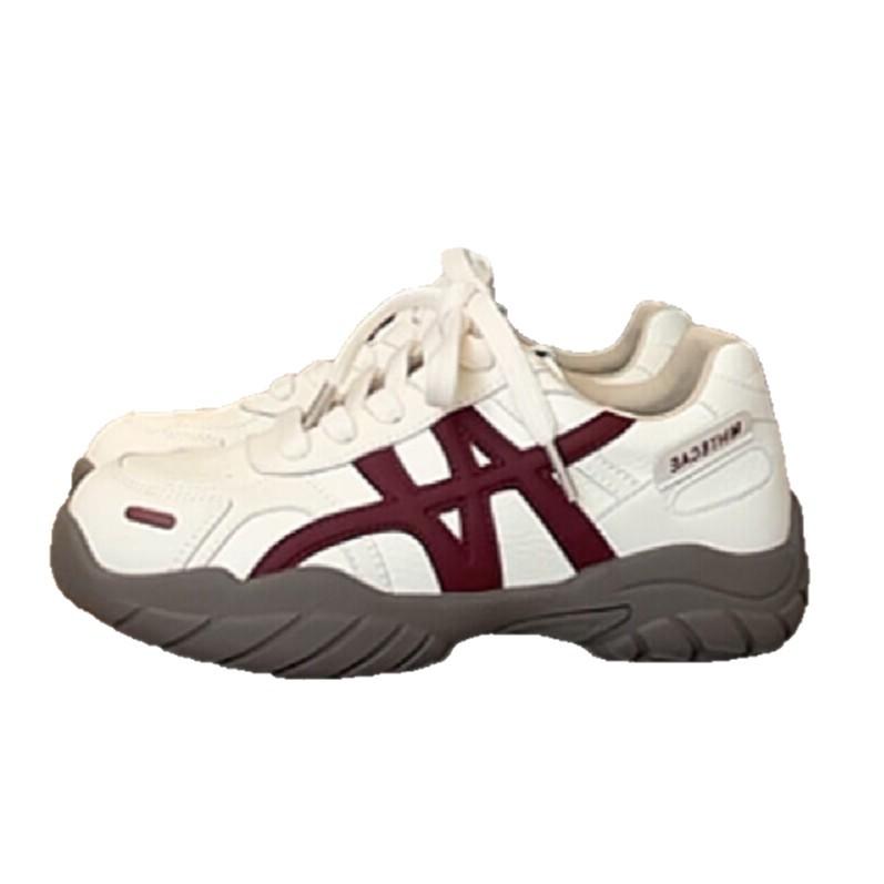 Shoes women's 2025 new autumn and winter platform Agande training shoes versatile casual women's shoes sports shoes white shoes