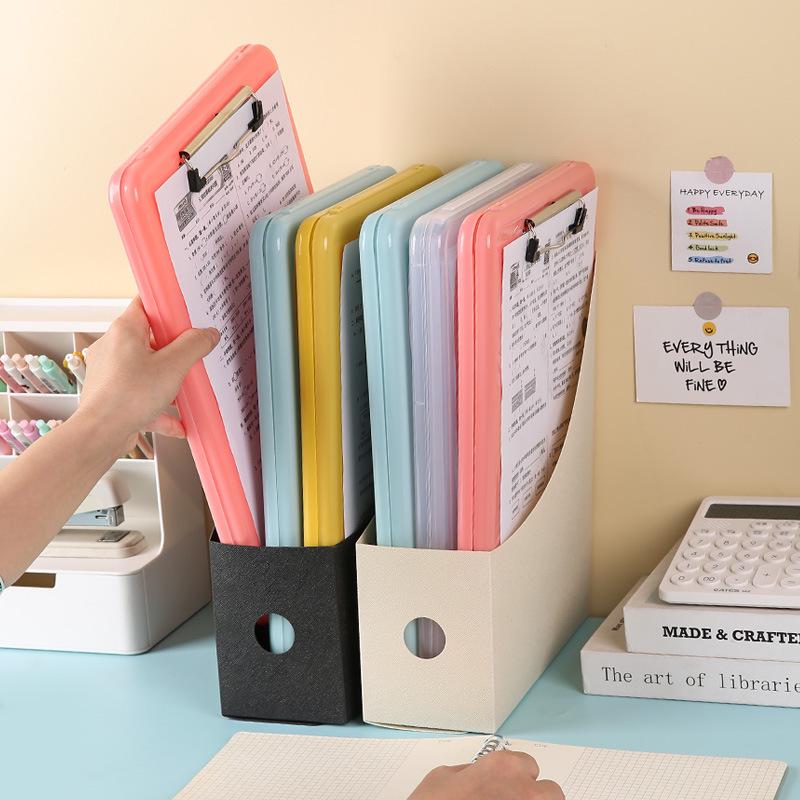 A4 Transparent Multi-functional Document Storage Box and Folder