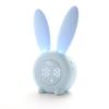 commodity Cute Rabbit Alarm Clock with LED Night Light Function Household Alarm Clock