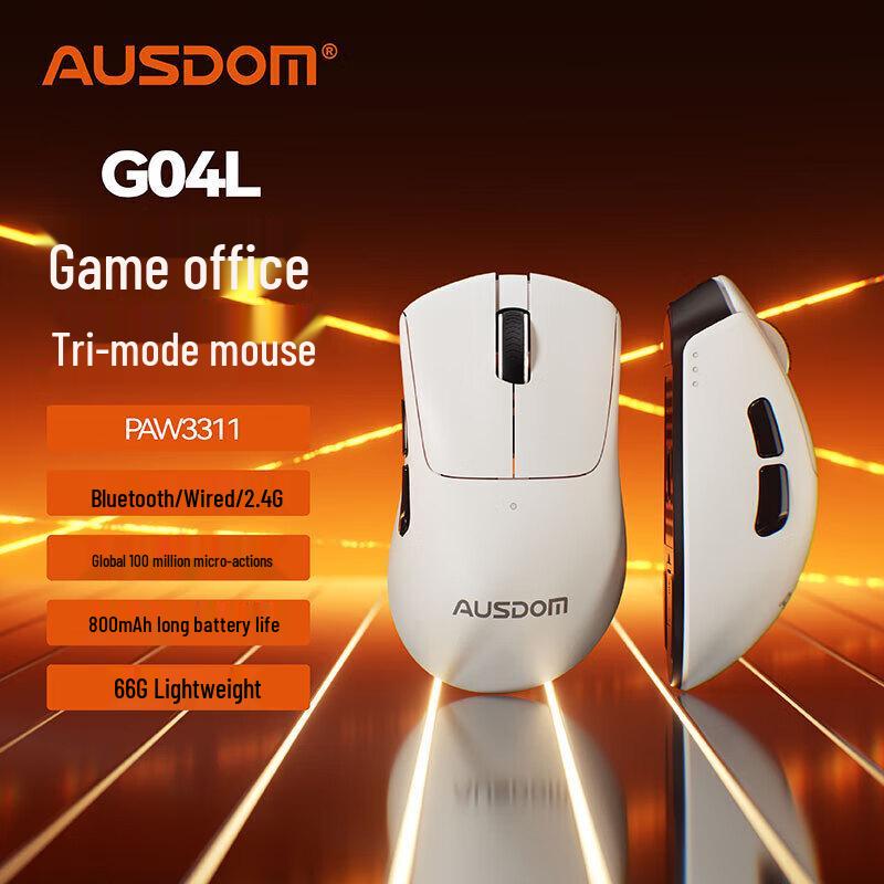 

AUSDOM G04L Tri-Mode Wireless Gaming Mouse