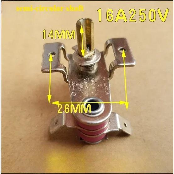 5Pcs for Pioneer Midea Airmate Electric heater gas oil heating machine thermostat bimetal thermostat switch Parts 16A