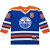 NHL Jersey - MITCHELL & NESS - Wayne Gretzky Edmonton Oilers 1986 - 100% Polyester Mesh - Loose Fit - Patches Front/back/sleeves