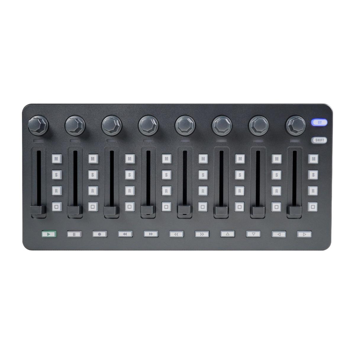

SMC-MIXER MIDI Controller: 8-Encoder Mixing Console for Software-Controlled Musical Instruments темно-сірий