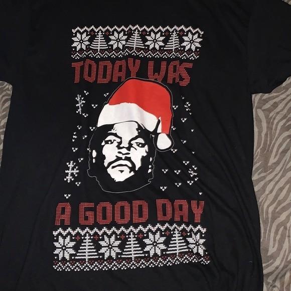 Новая ледяная кубик Уродливое Рождество Рождественский подарок Унисекс S-5XL Рубашка MD330 Унисекс Футболка L