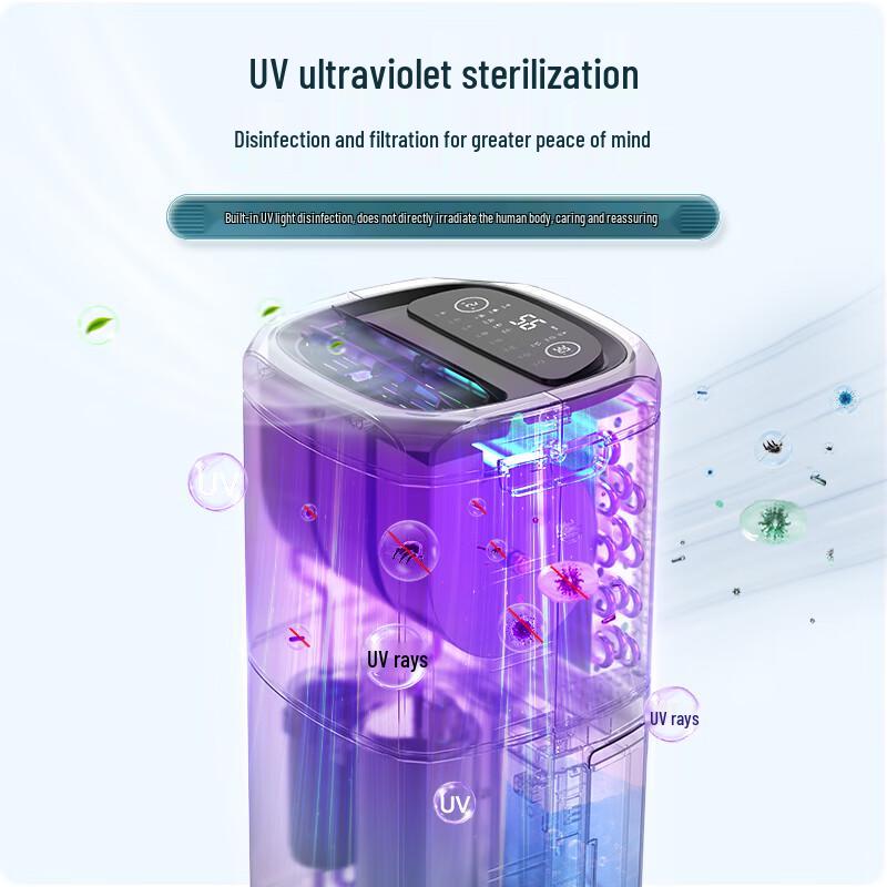 PARKOO PD602AR 60L/Day Smart Dehumidifier with Air Purification