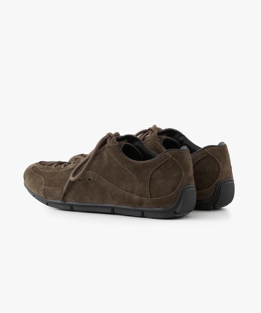 Romantic Move Bowler Sneakers R25M200 (Real Brown Suede)