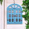 Fake Window Decoration, Wooden Wall Hanging, Wall Decoration, Blackboard Message Board, Coffee Shop, Milk Tea Shop, Bar Window Pendant