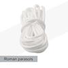 Sun Umbrella Parts Replacement Cord Patio Umbrella Cord Versatile Roope Parasol Accessories Length 3.4m Nylon Portable