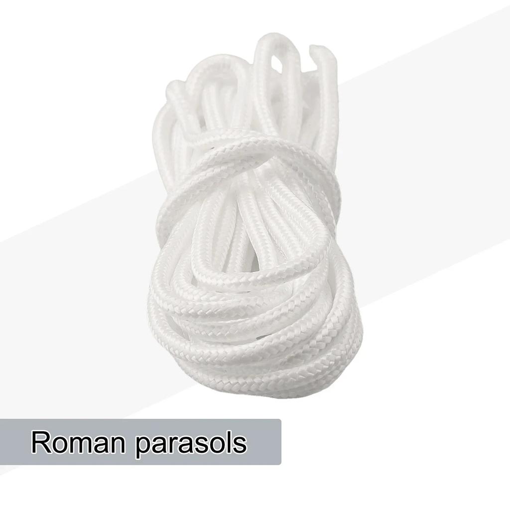Sun Umbrella Parts Replacement Cord Patio Umbrella Cord Versatile Roope Parasol Accessories Length 3.4m Nylon Portable