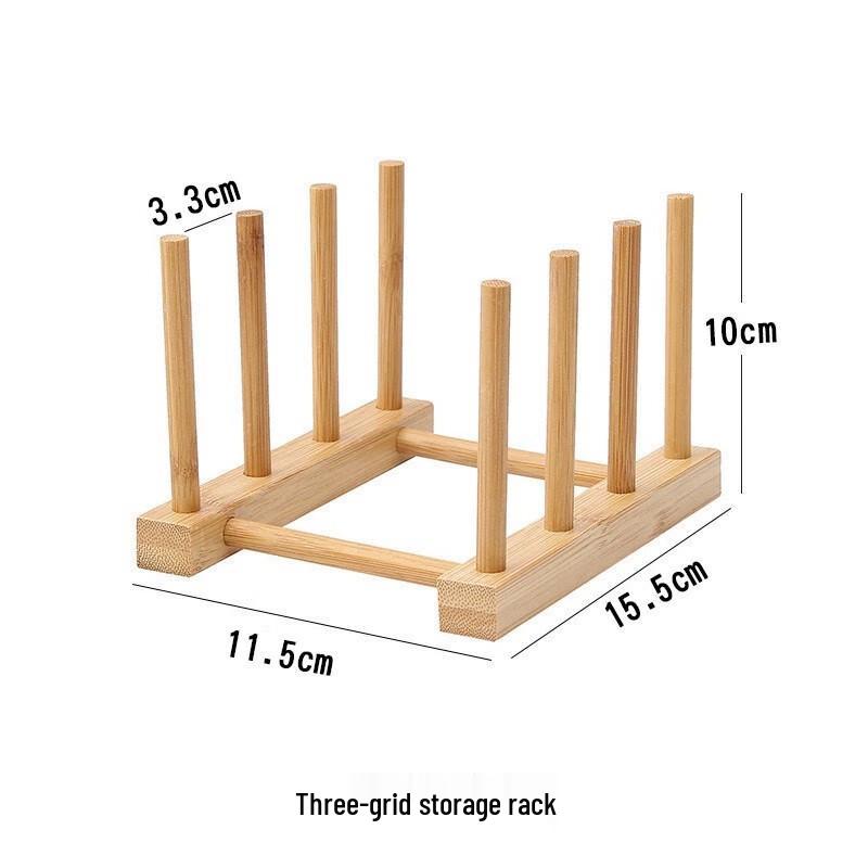 Bamboo Multi-purpose Storage & Drain Rack