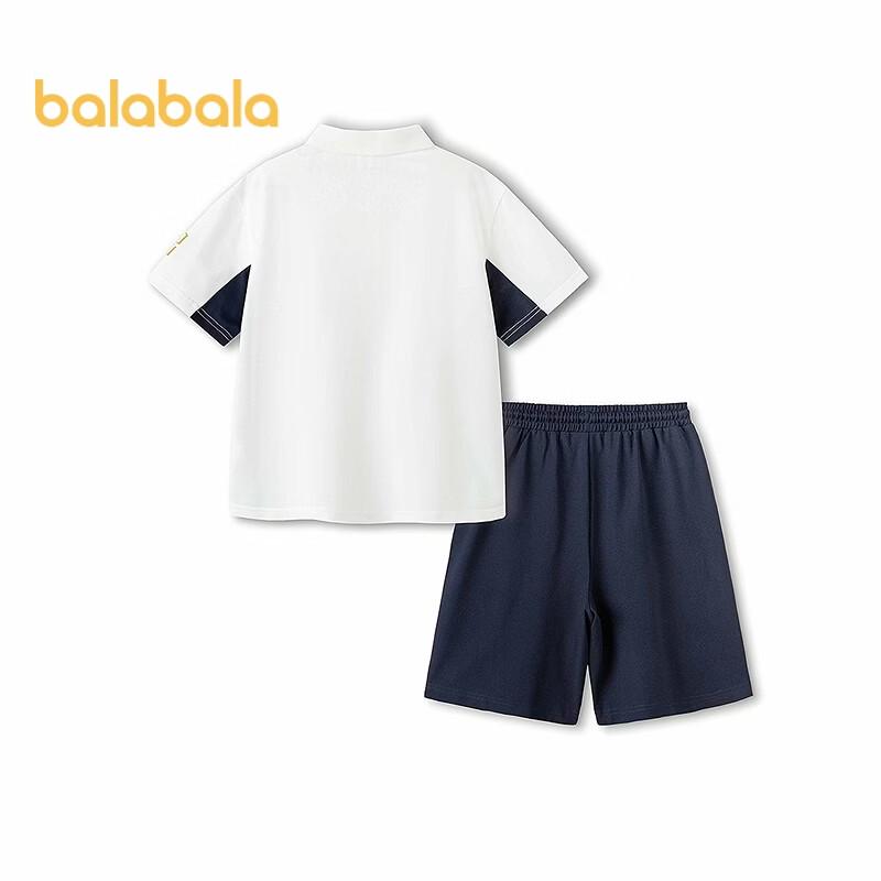 Balabala Boys' Short-Sleeve Two-Piece Set