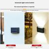 Solar Garden Wall Lamp Outdoor Decoration Arrangement Fence Washing New Style up Light Atmosphere