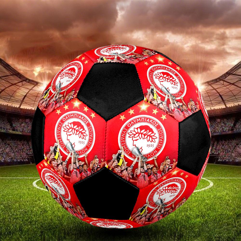 1 Stück Olympiacos FC Fußball Größe 5 Hallenfußball Mode Bunt Hinterhofspiel - Großartig für Sportfans Geschenk HE84