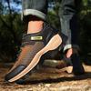 Skor för män Andningsbara Halkfria Utomhus Casual Snörskor Vandringssneakers Slitstarka och Luktsäkra Utomhus Vandringsskor
