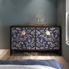 45cm Wide Floral Peel and Stick Wallpaper Waterproof Removable Contact Paper for Drawer Liner Cabinet Shelf Decor Self-Adhesive