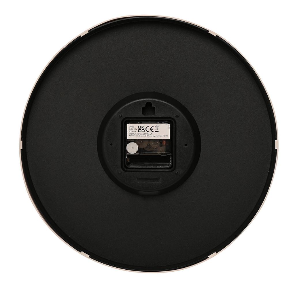 Hometime Blush Wall Clock with Sweep Movement 30cm