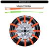 10pcs Anti Skid Cable Tie Universal Adjustable Chains Snow Chains for Motorcycles Scooter Emergency Tire Wheel Cable