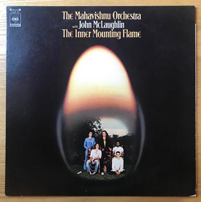 LP Record MAHAVISHNU ORCHESTRA  Inner Mounting Flame 23AP97 CBS SONY 1976 Japan Jazz Used