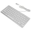 USB Wired Keyboard 78 Scissor Keys 13 Shortcut LED Indicator Keyboard for MacBook Pro Air Mini for