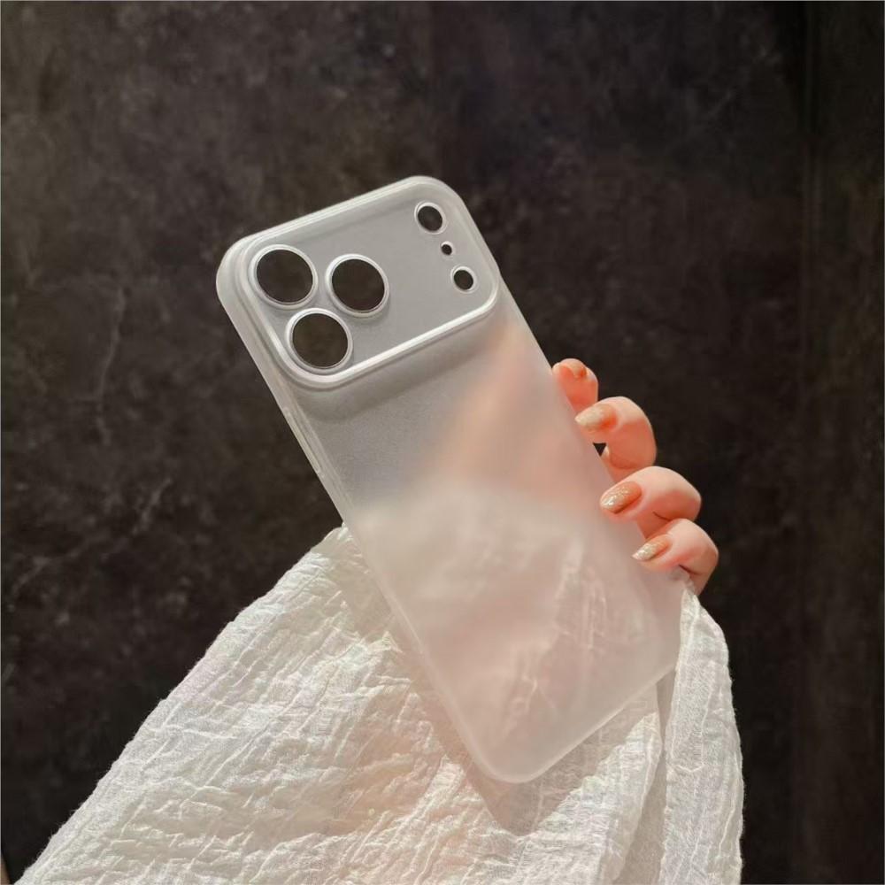 Custodia Ultra Sottile Opaca Trasparente di Lusso per iPhone Air 17 Air 17 Pro Max Cover Protettiva Rigida in PC Amica della Pelle Antiurto