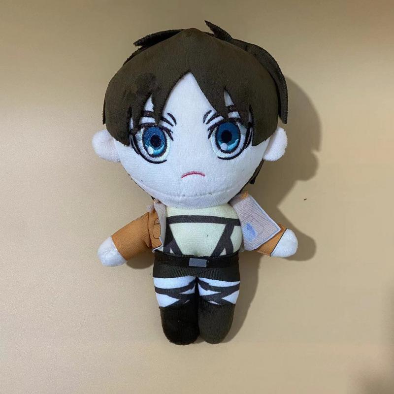 Attack On Titan Puppe Captain Allen Mikasa Plüschtier Anime Zubehör Puppe Stickerei Liwei