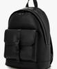 Armani Exchange Men'S Buckle Pocket Round Backpack _Black_A416170003