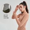 Spring and Summer New Sports Jacket Jumping Exercise Running Zipper Cardigan Knitted Stand-up Collar Slim and Thin Fitness Yoga Clothes Women