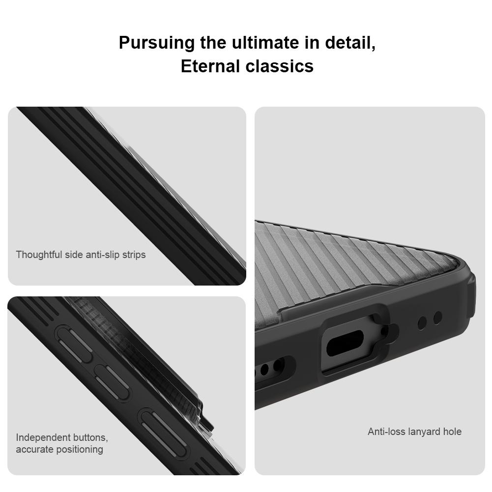 Für Vivo X300 Pro Handyhülle Nillkin CamShield Prop Magnetische Klare Version Harte PC+TPU Schale Stoßfeste Rückseite