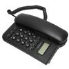 Tischtelefon Anrufer-ID Wandhalterung Minimalistisch Kabelgebundenes Haustelefon für Zuhause Hotel     Telefonleitung