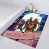 Mutant T-Teenage Door Superhero Mat Bedside Entrance Bath Floor Decoration Corridor Door Mat Carpet Living Room Balcony