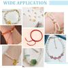 1000Pcs 304 Stainless Steel Spacer Beads, Rondelle, Stainless Steel Color, 1.5x0.8mm, Hole: 0.8mm