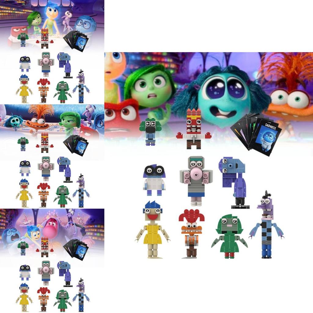 Cross-border Mind Toys Building Blocks Set Featuring 9 Agent Team Figures For Movie Fans