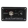 12V 5A Push Button Control Panel with Light 3 Position Controller for Marine Automotive Camping Equipment Outdoor Use